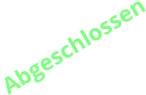 Abgeschlossen
