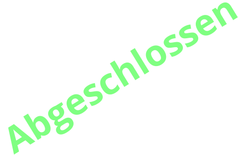 Abgeschlossen